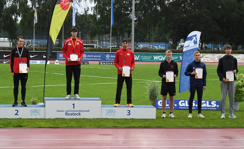 Deutschen Meisterschaften U20 in Rostock
