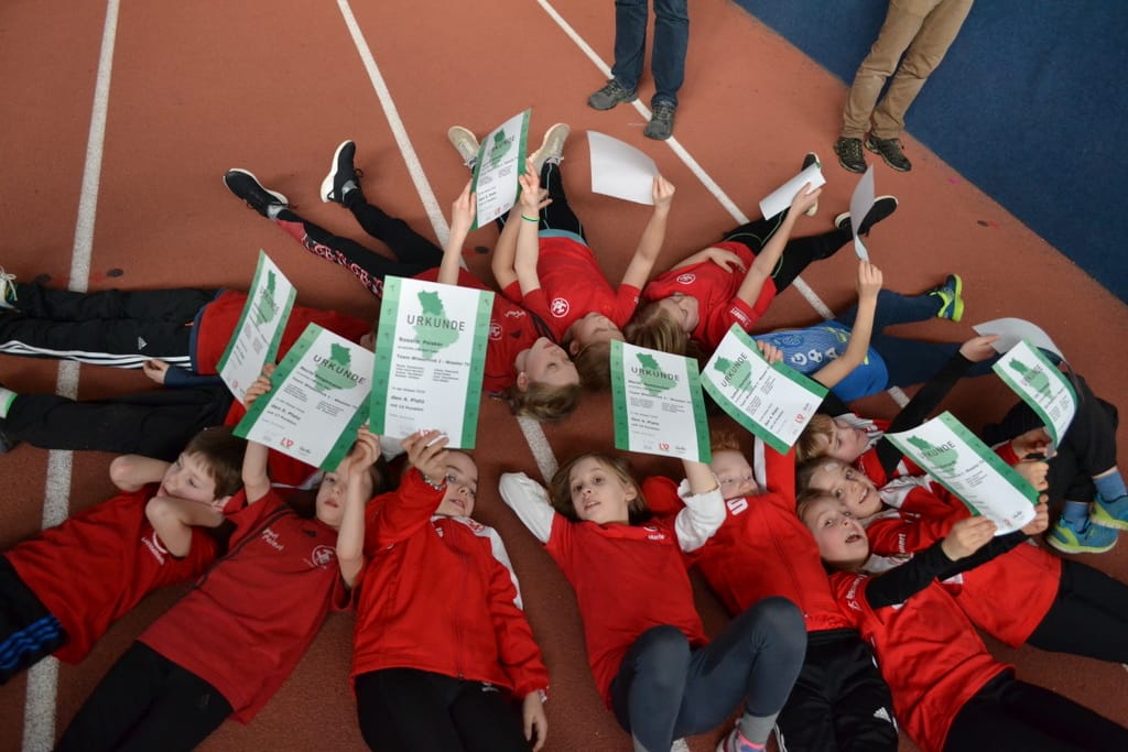 Kinderleichtathletik beim Weseler TV