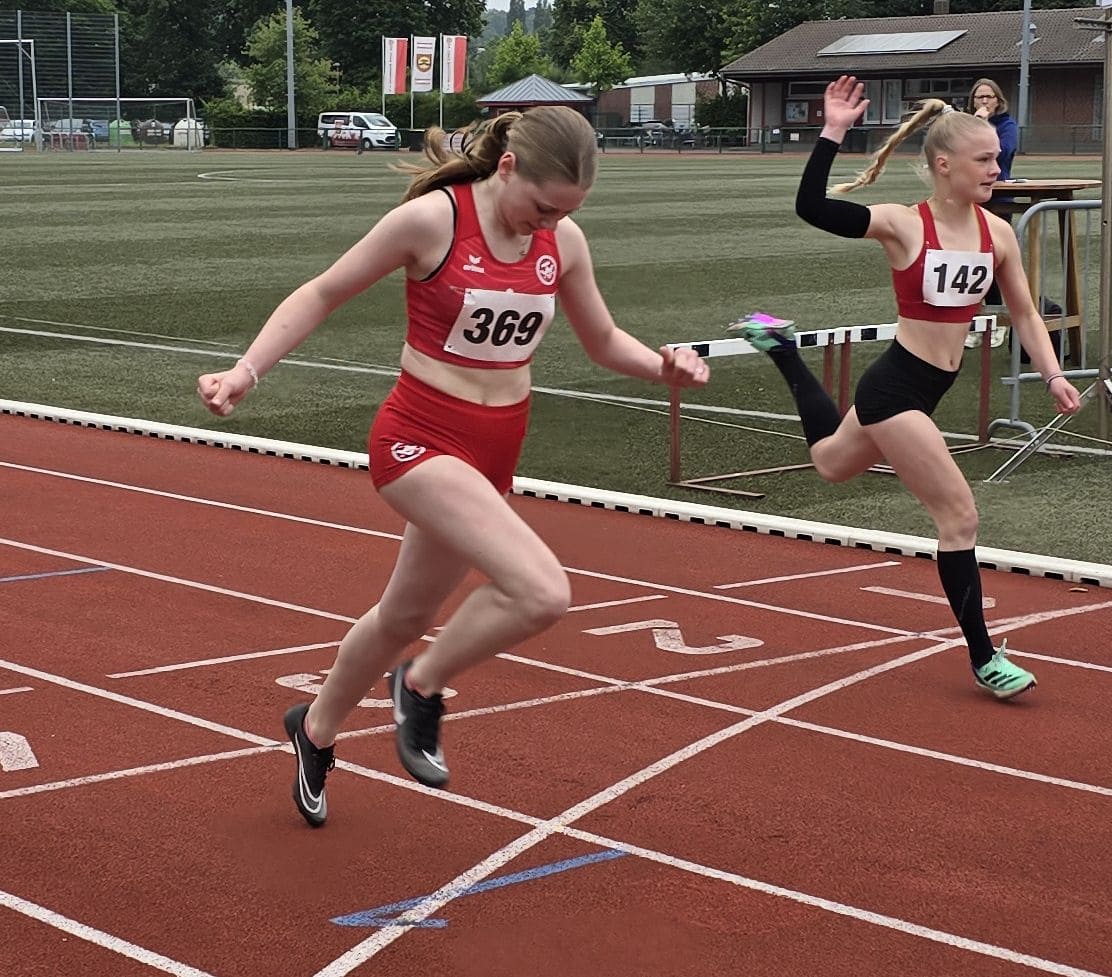 Leichtathletik vom Juni Wochenende