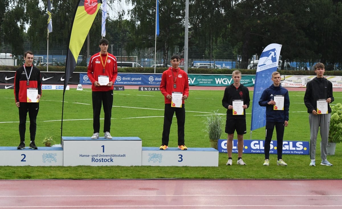 Deutschen Meisterschaften U20 in Rostock