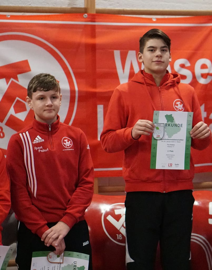 Bei den Regionshallenmeisterschaften in Rhede holten die Athleten des Weseler TV 2xGold, 10xSilber und 2xBronze